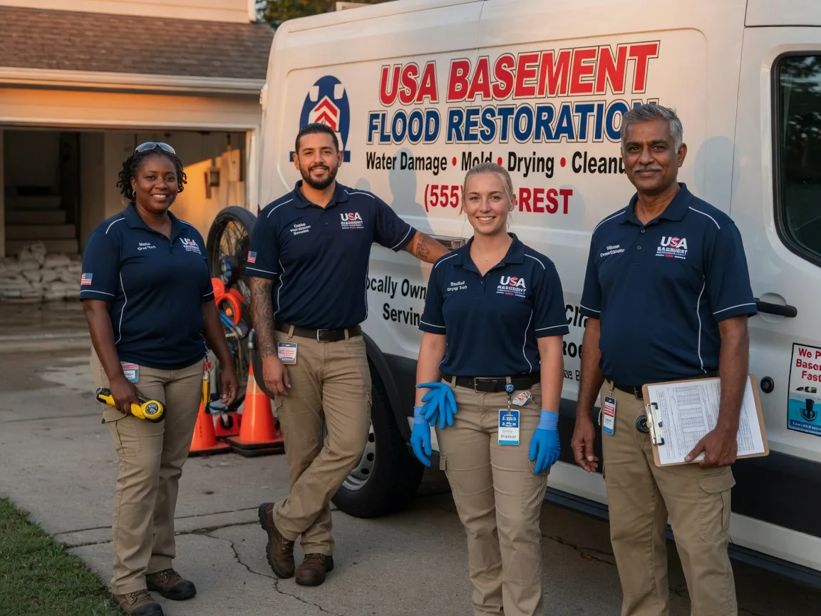 Basement Flood Cleanup company in Perth, ND